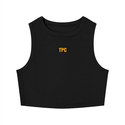TPC Women's Tight Crewneck Crop Tank Top