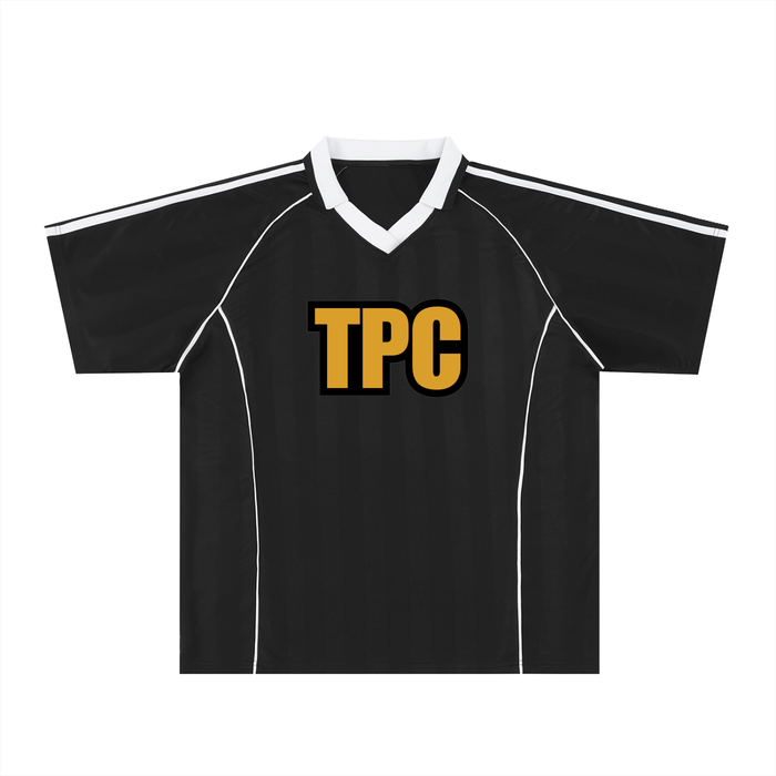 TPC Shadow Stripe Collared Soccer Jersey